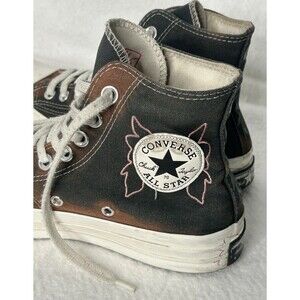 CONVERSE ALL STAR Chuck Taylor high tops BELIEVE IN MAGIC Women Size 8.5 Gray